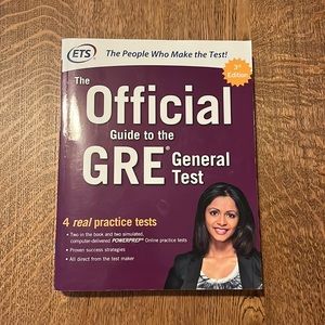 Brand new GRE prep book